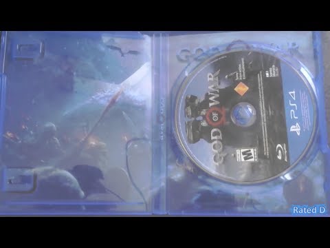 Unboxing 2018 Game of the Year God of War PS4