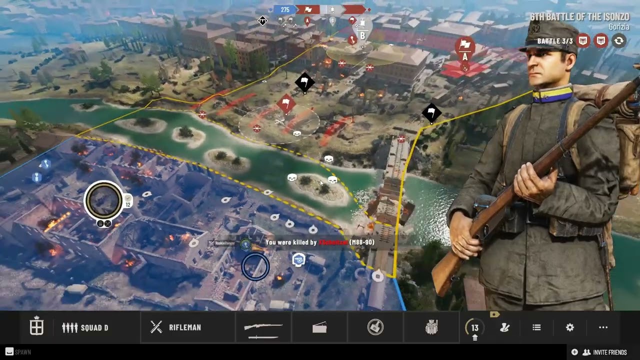 Isonzo (offense) Riflemen