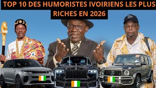 TOP 10 RICHEST IVORIAN COMEDIANS IN 2026 💰🇨🇮 (The shocking ranking!)