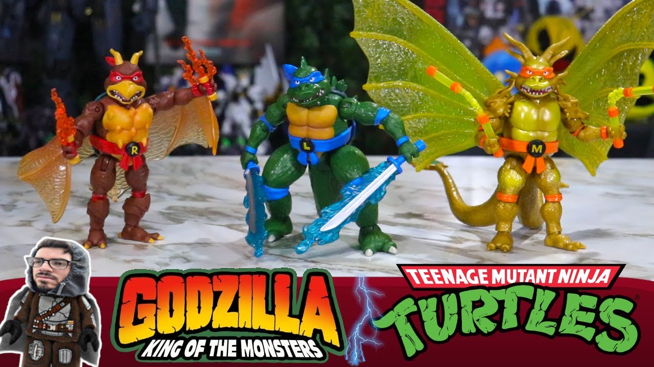 Godzilla x Teenage Mutant Ninja Turtles Figures - Playmates