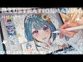 【クリスタ】iPad Proでお絵描き上達法🌼女の子描いてみた【Palmie/イラストメイキング】