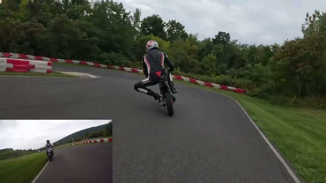 Morning Practice MopedGP East Sept 2025 - 2012 Kymco Like 50