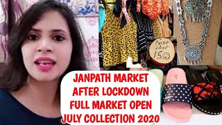 Janpath market delhi 2020 | After lockdown complete market open in Connaught place #exploringmarket