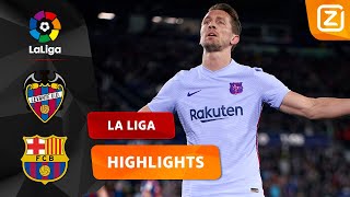 GEWELDIG! HELDENROL VOOR LUUK DE JONG! 🤩🔥 | Levante vs Barcelona | La Liga 2021/22 | Samenvatting