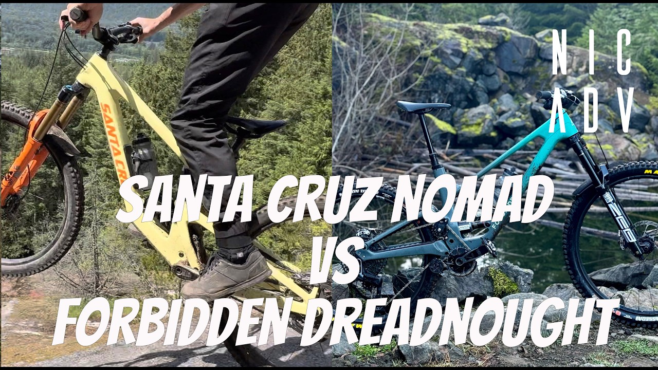 Santa Cruz Nomad против Forbidden Dreadnought: полное сравнение и обзор в формате 4K