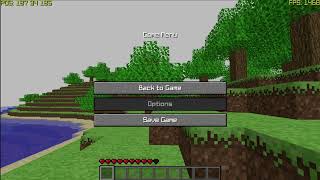 Leaked CrossCraft Indev Footage