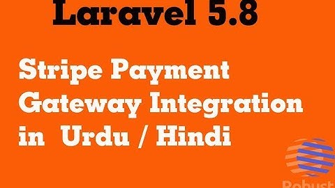 Laravel 5.8 Stripe Payment Gateway Integration in Urdu / Hindi