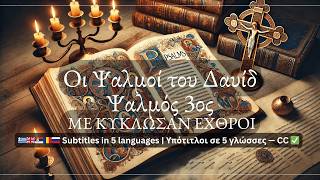 🙏✨ Ψαλμός 3 — Όταν τον καταδίωκε ο γιος του ο Αβεσσαλώμ📖 | Οι Ψαλμοί του Δαυίδ | Psalm 3 — When He💫