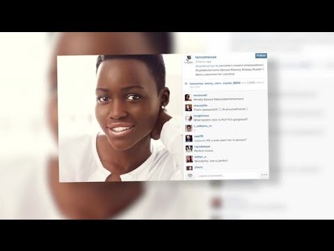 Video: Lupita Nyong'o Is The New Face Of Lancôme