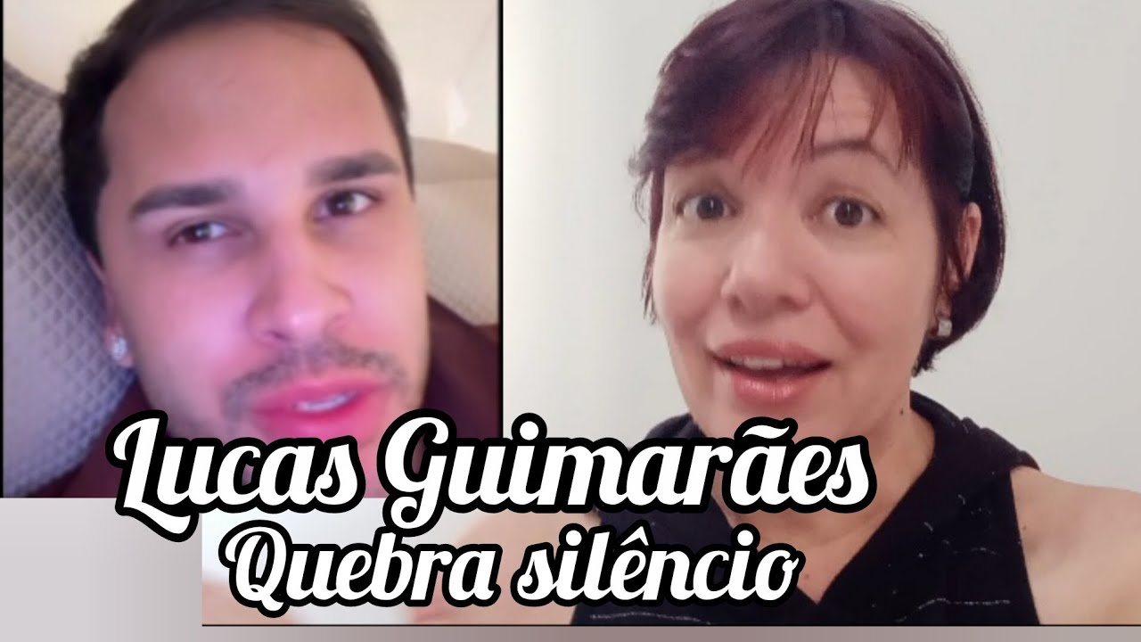 Lucas Guimarães quebra silêncio fala pela primeira fez sobre o fim do casamento com Carlinhos Maia.