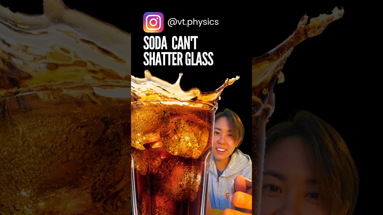 can soda break glass