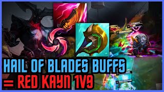 New Hob Buffs Red Kayn 1V9