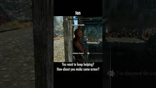 tan — The Elder Scrolls V: Skyrim dialogue scene