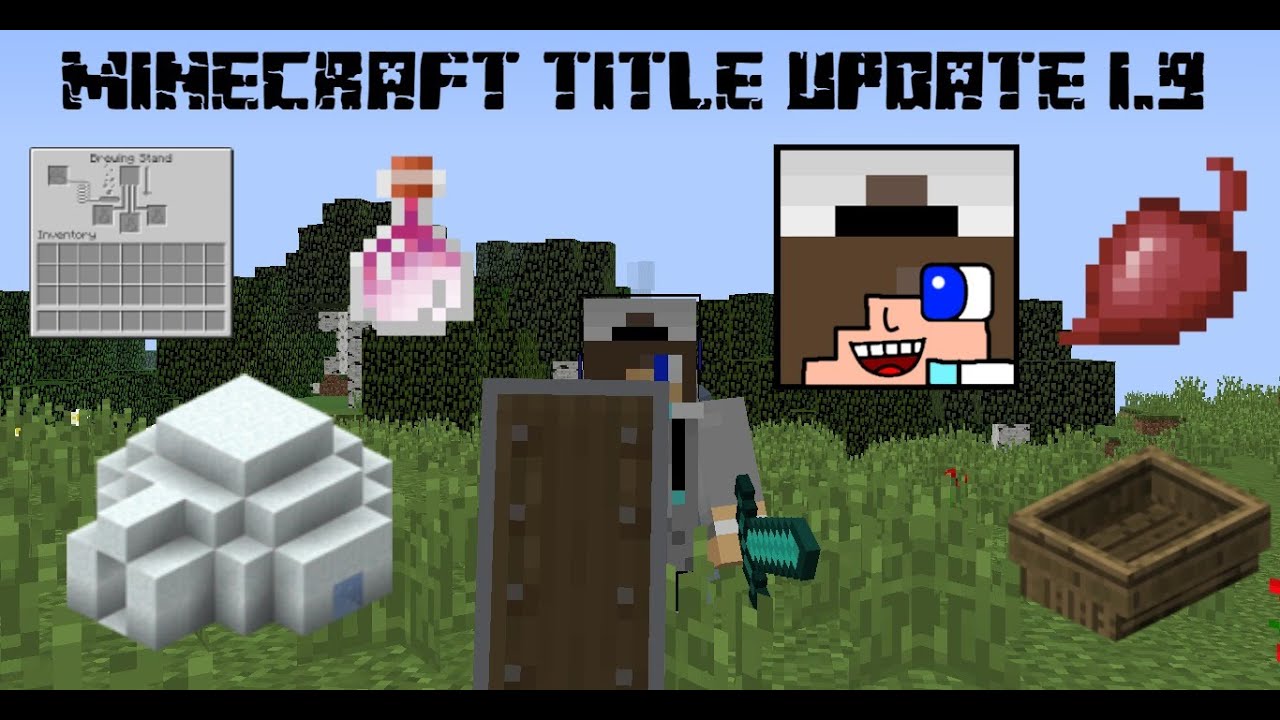 Minecraft Title 1.9 Update - YouTube