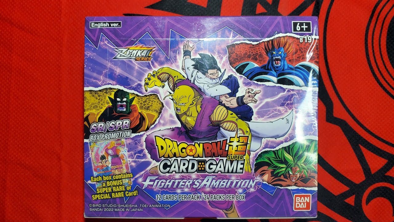 Opening a Fighters Ambition Booster Box