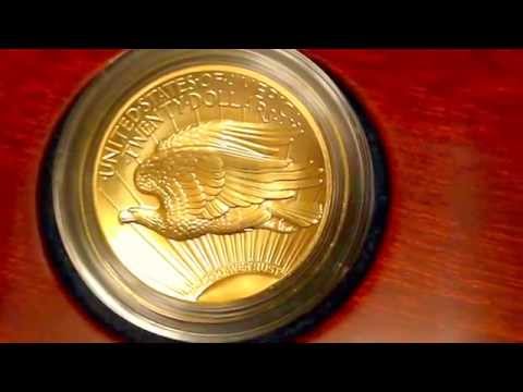 2009 ULTRA HIGH RELIEF ST. GAUDENS DOUBLE EAGLE 24 KT GOLD COIN ALIVE ! - 02-26-09 nides