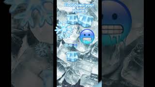 Cool down the phone #coolingeffect #blue #water #sound #cooling #cold
