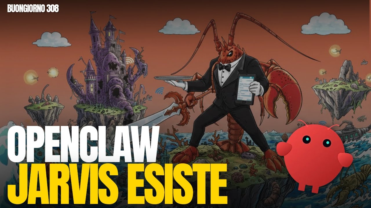 OpenClaw: Jarvis è arrivato e si è pure iscritto ai social - Buongiorno 308