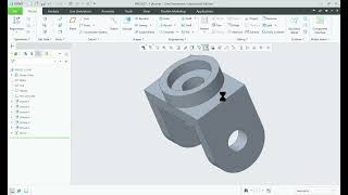 CAD Modelling - Part Modelling - Fork Bracket