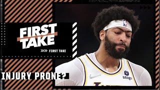 Anthony Davis is PRONE to getting injured! - Stephen A. | First Take