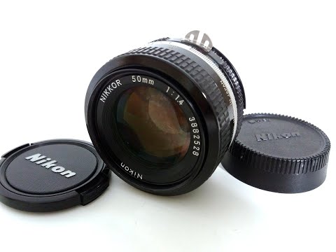 Nikon New NIKKOR 50mm F1.4（Ai改） ニコン レンズ マニュアル