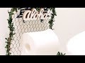 DIY  Toilet Paper Holder＊プチプラで西海岸風に♡１００均の材料で夏っぽい「トイレットペーパーホルダー」