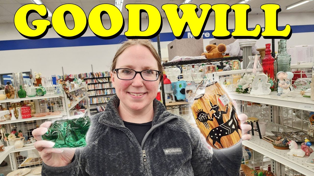 THAT'S MINE! Goodwill Thrift With Me | eBay Reselling - YouTube