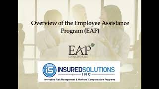 Employee Assistance EAP Program Webinar
