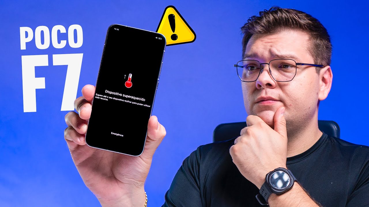 POCO F7 SUPER AQUECENDO! ⚠️