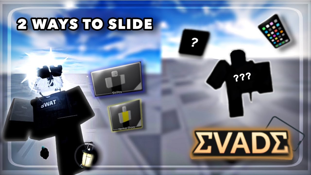 2 WAYS to Infinite slide on MOBILE! 📱 | Evade