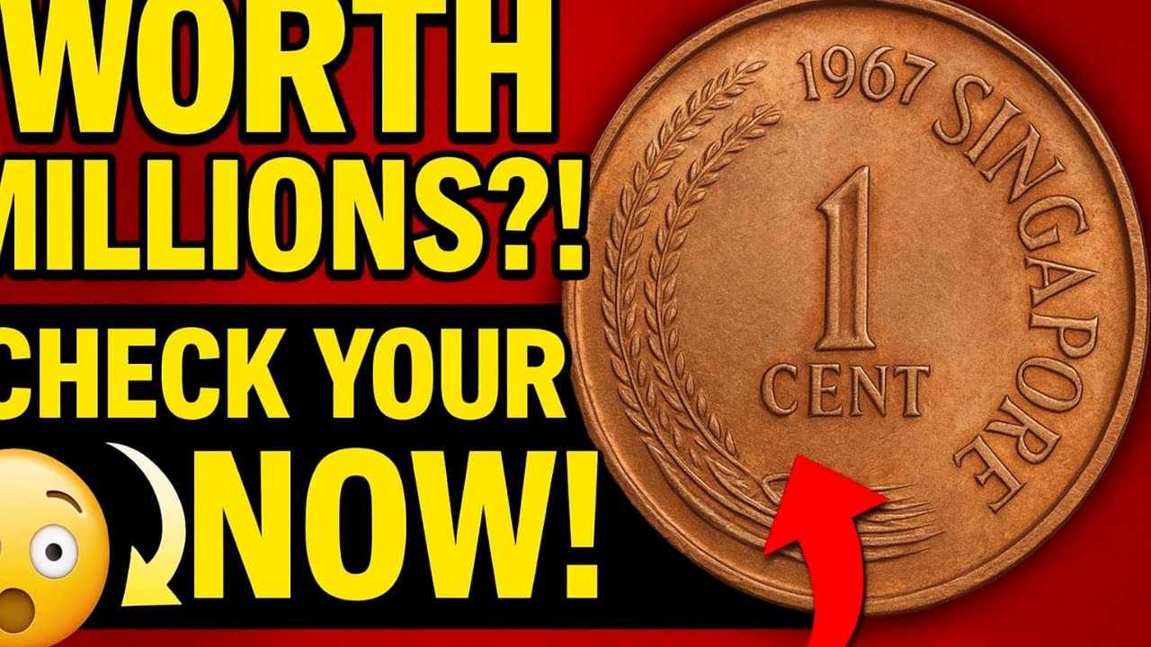 Rarest Singapore 1 Cent Coins Worth Millions! 1967–1984 Hidden Treasure Revealed!