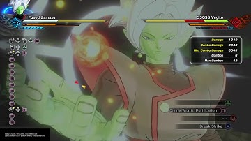 Dragon Ball Xenoverse 2 Fused Zamasu Combos