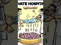 #sad reality of private hospitals#