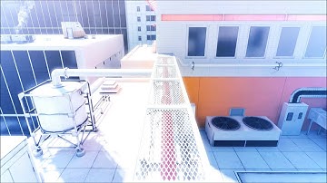 Mirrors edge: kick glitch first attempts.