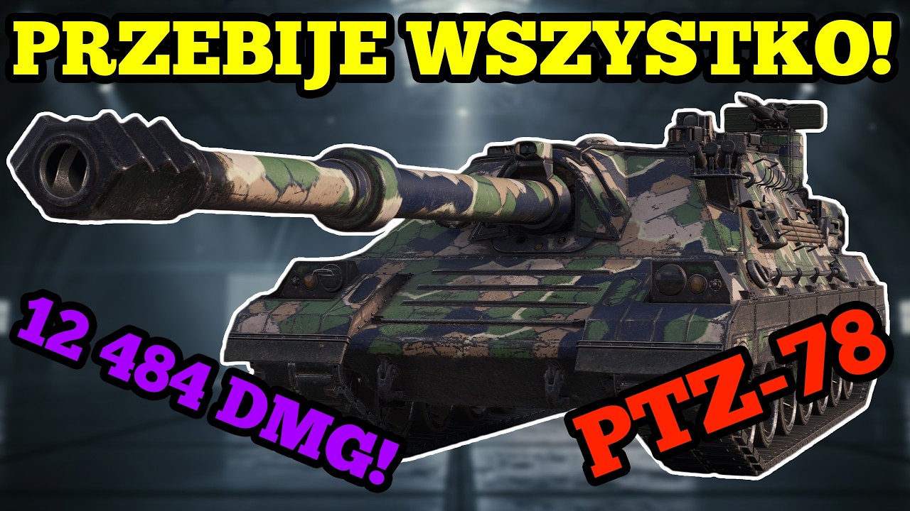 Nowy niezwykle potężny niszczyciel masakruje rywala! - PTZ-78