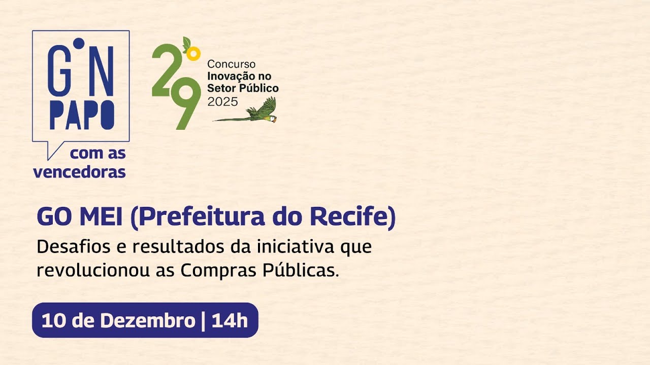 GNPapo com as Vencedoras - GO Mei (Prefeitura de Recife)