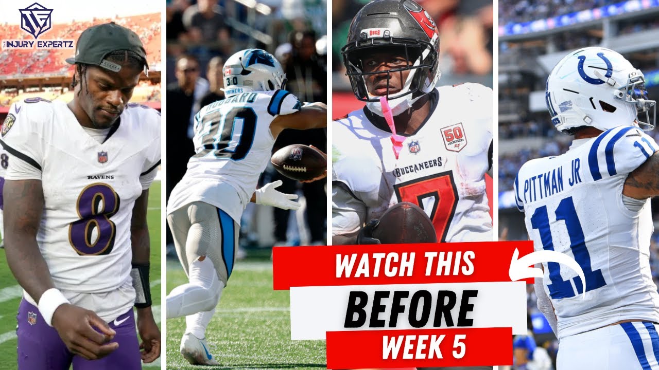 Предварительный обзор травм на 5-й неделе!