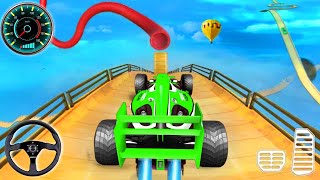 Formula Car Racing Stunt Simulator | Impossible Gt Car Mega Ramp Simulator - Android Gameplay screenshot 5