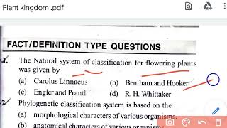 Plant kingdom MCQ question|| algae important questions || For all competitive exams || algae mcq