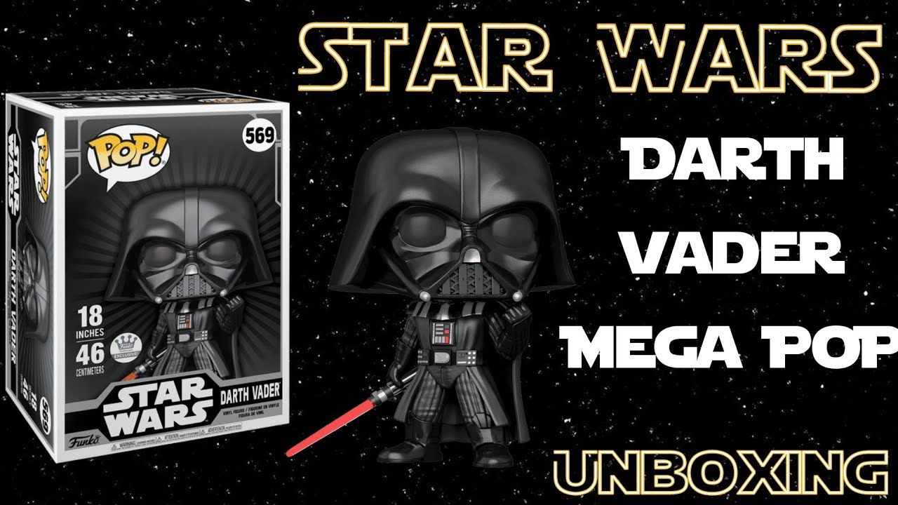 Star Wars Mega POP Funko DARTH VADER Unboxing 2025 - YouTube