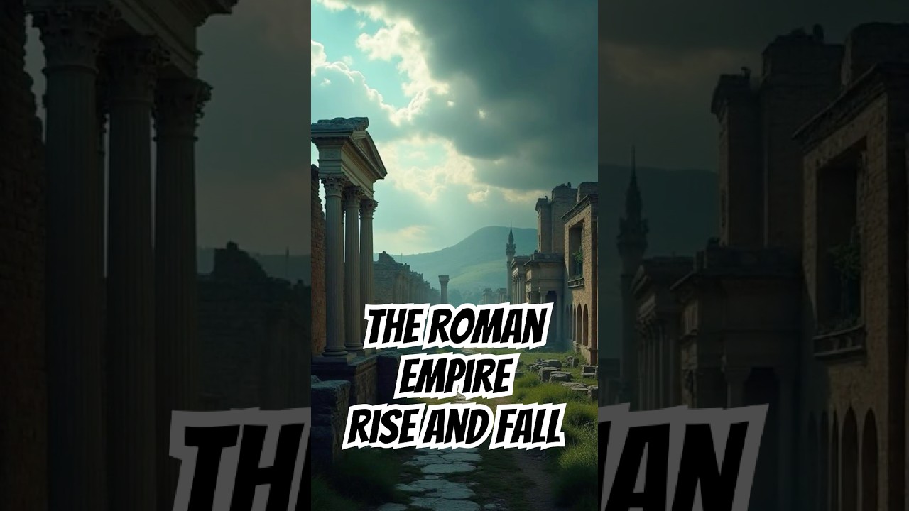 The Roman Empire – Rise and Fall in 30 Seconds 🏛️