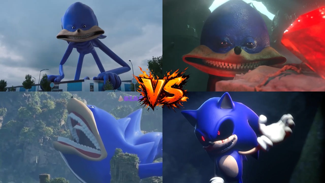 Sonic exe 🔴 Shin Sonic Tapes 🔴 Shin Sonic 🔴 Sonic exe | Coffin Dance Cover