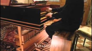 PEDAL harpsichord: Johann Pachelbel  Arietta, performed by Marco Vincenzi