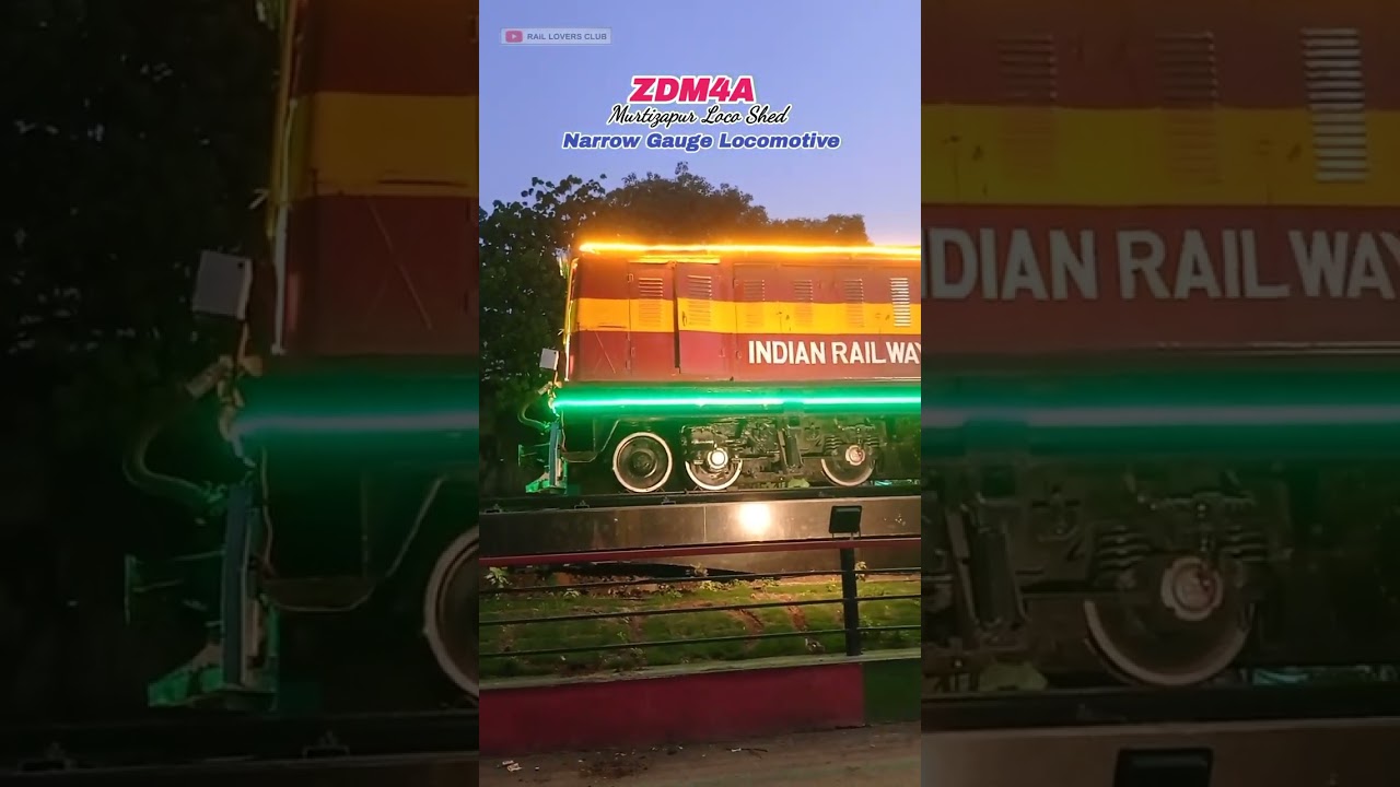 ZDM4A Narrow Gauge Locomotive of Murtizapur Loco Shed at Akola Jn | Pride of Indian Railway ZDM4A