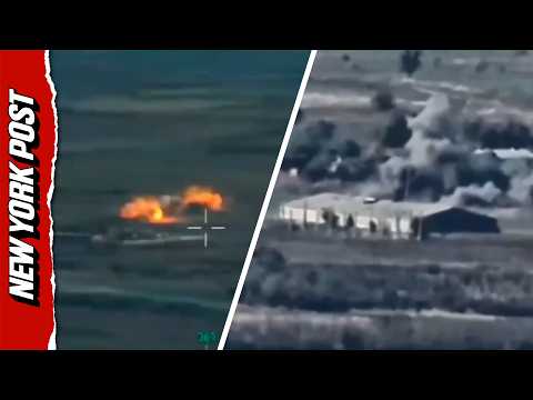 Dramatic Footage Captures Russian Drone Strikes as Moscow Seizes New Village