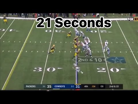 Green Bay Packers Longest Lasting Plays (15 + Seconds)
