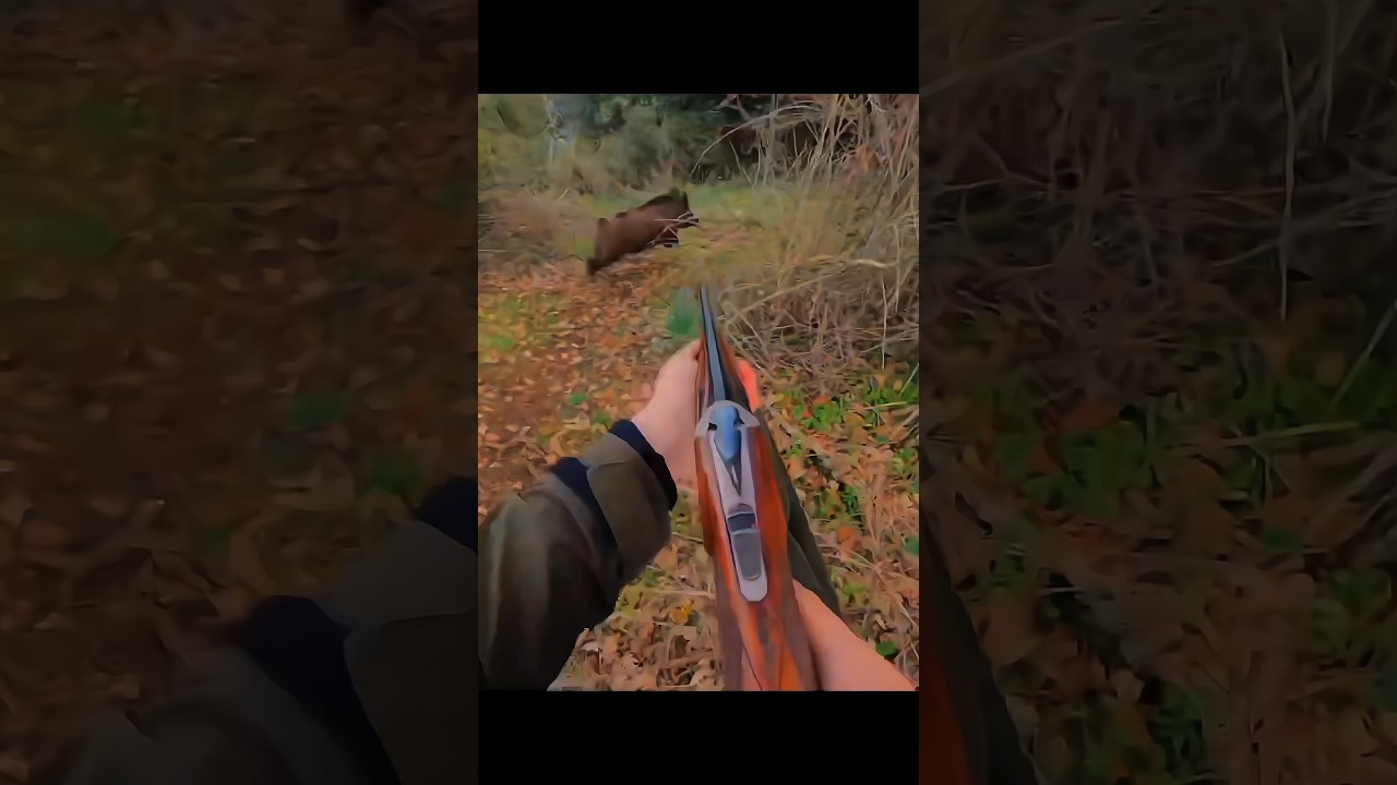 охота на кабана 