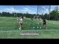 U16u19 full training session  preseason futbol summer