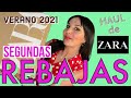 🔊HAUL de ZARA🔹SEGUNDAS REBAJAS🔸VERANO 2021😎Prendas súper chulas🤑Auténticos chollos🧡💙Duna Roja