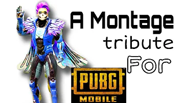 😔Good Bye PUBG Mobile😔Last Montage😔PUBG MOBILE😔Theredreaper